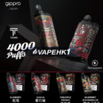 GIPPRO japan 4000口 一次性電子煙
