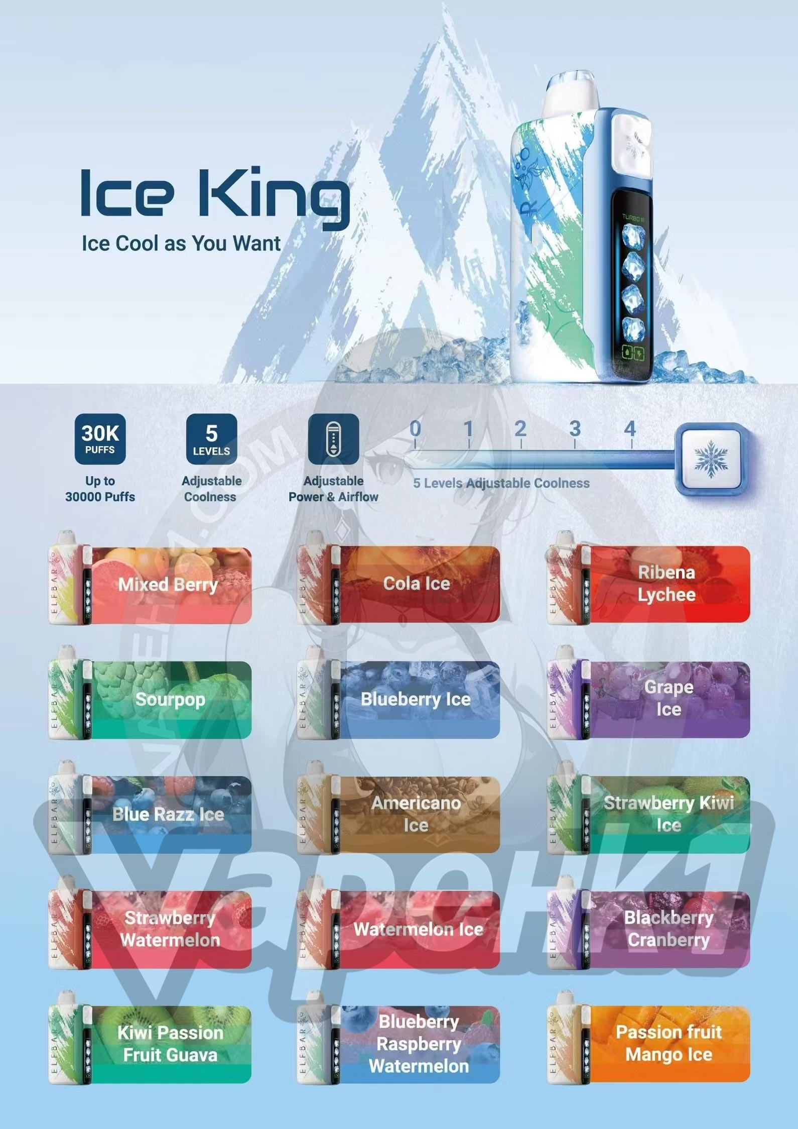 ELFBAR ICEKING vape ELFBAR ICEKING V2